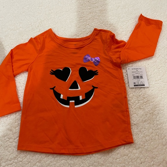 🆕 Infant 🎃 Halloween 2 Piece Pumpkin Outfit, 12 Months - Picture 3 of 8